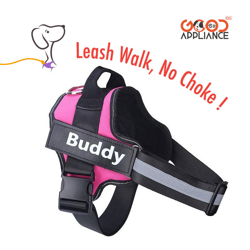 50% OFF Ends Today ⏰ ! LeashWalk™ NO Choke Dog Harness with Customized Name Tag 🐕